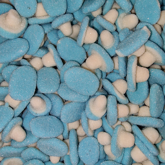 Blue Raspberry Mushrooms