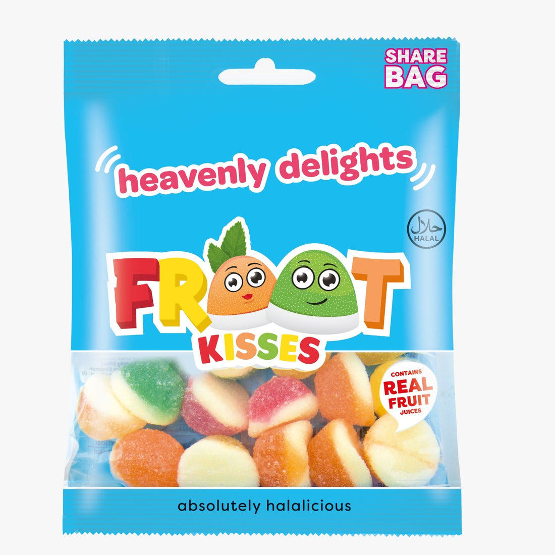 Froot Kisses 140g Pose – HeavenlyDelights