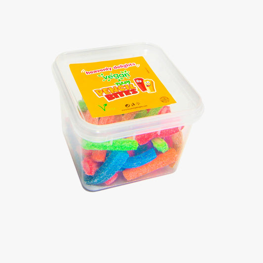 Vegan Fizzy Pencil Bites 140g Tub