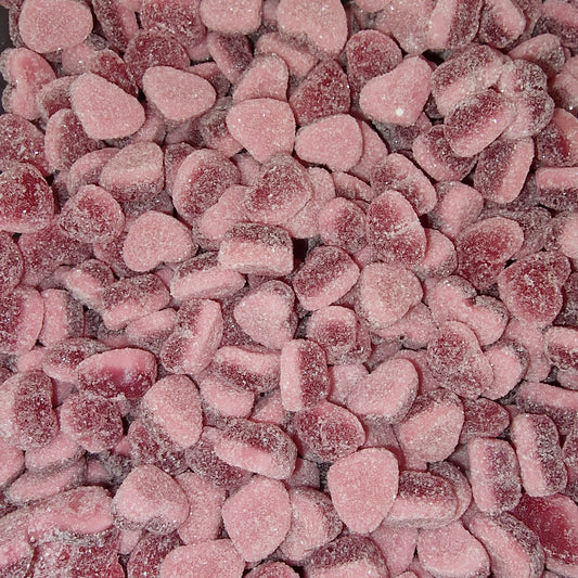 Fizzy Strawberry Hearts