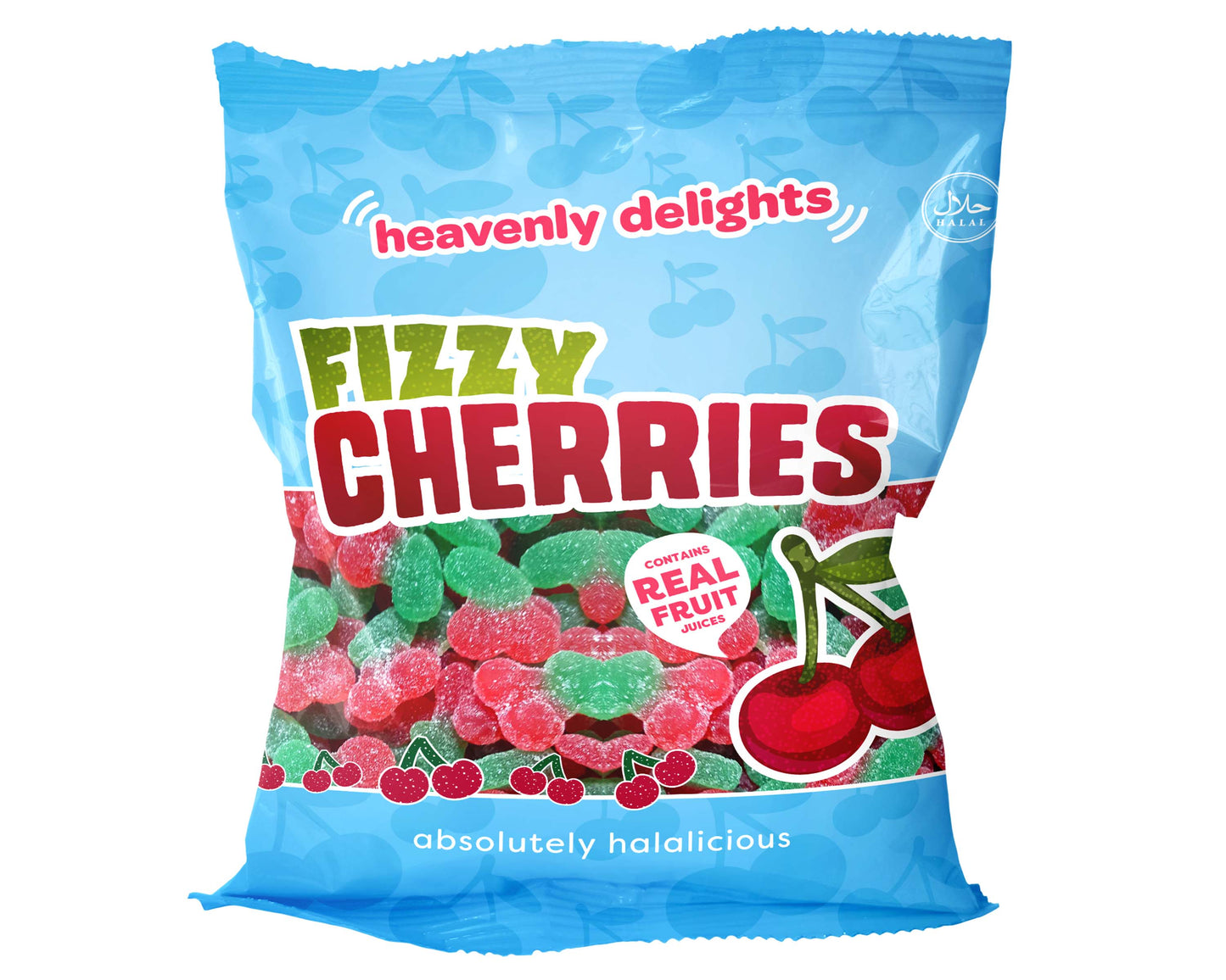 Fizzy Cherries 70g Pose