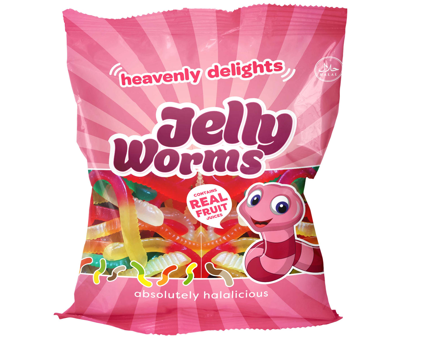 Jelly Worms 70g Pose